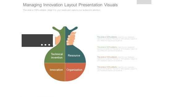Managing Innovation Layout Presentation Visuals