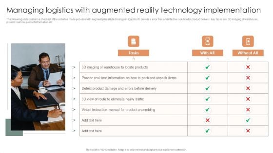 Managing Logistics With Augmented Reality Technology Implementation Information PDF