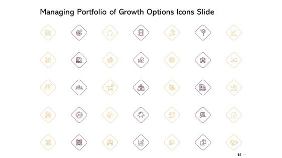 Managing Portfolio Of Growth Options Ppt PowerPoint Presentation Complete Deck With Slides