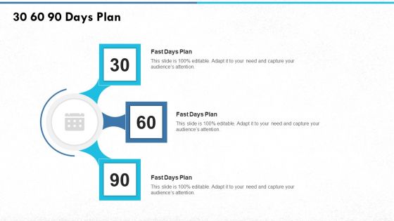 Managing Strong Company Culture In Business 30 60 90 Days Plan Clipart PDF