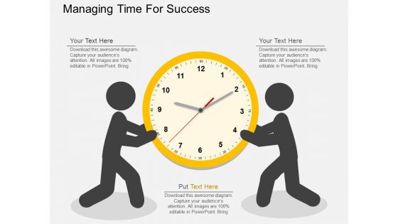 Managing Time For Success Powerpoint Templates