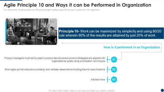 Manifesto For Agile Application Agile Principle 10 And Ways It Can Be Performed Information PDF Manifesto For Agile Application Agile Principle 10 And Ways It Can Be Performed Information PDF