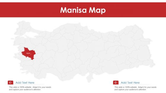 Manisa Map PowerPoint Presentation PPT Template PDF