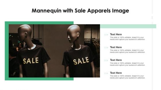 Mannequin With Sale Apparels Image Ppt PowerPoint Presentation File Skills PDF