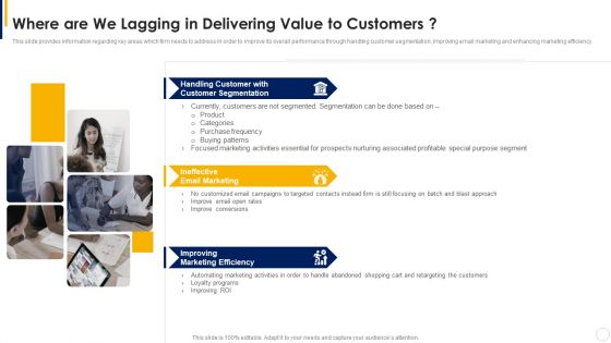 Manual To Develop Strawman Proposal Where Are We Lagging In Delivering Value To Customers Structure PDF