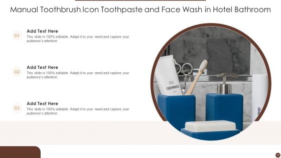 Manual Toothbrush Icon Ppt PowerPoint Presentation Complete With Slides