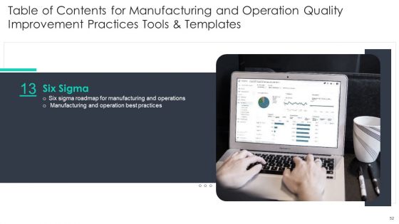 Manufacturing And Operation Quality Improvement Practices Tools And Templates Ppt PowerPoint Presentation Complete Deck With Slides