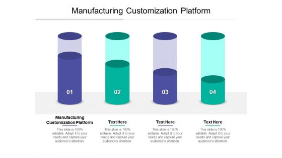 Manufacturing Customization Platform Ppt PowerPoint Presentation Gallery Show Cpb