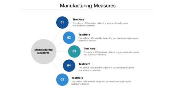 Manufacturing Measures Ppt PowerPoint Presentation Model Master Slide Cpb