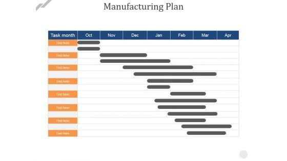 Manufacturing Plan Ppt PowerPoint Presentation Layouts Outfit