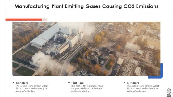 Manufacturing Plant Emitting Gases Causing CO2 Emissions Diagrams PDF