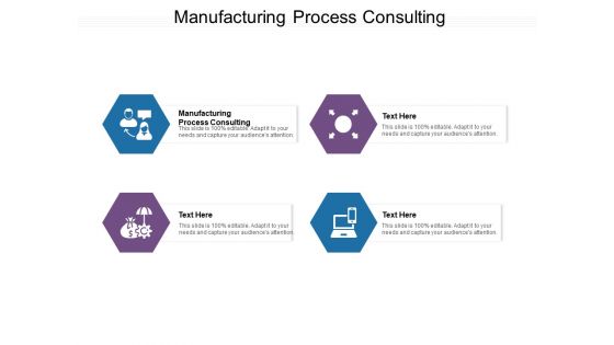 Manufacturing Process Consulting Ppt PowerPoint Presentation Layouts Ideas Cpb Pdf