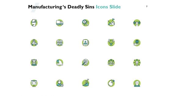 Manufacturings Deadly Sins Ppt PowerPoint Presentation Complete Deck With Slides
