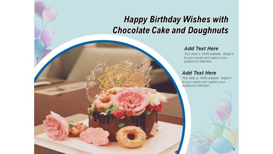 Many Happy Returns Of Day Greetings Cake Icon Mobile Ppt PowerPoint Presentation Complete Deck