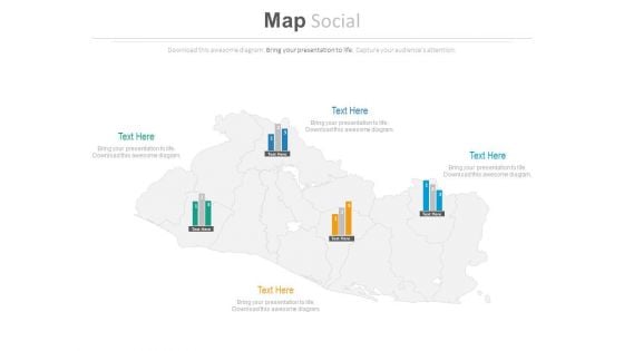 Map For Realestate Market Trends Powerpoint Slides