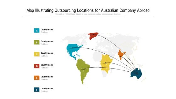 Map Illustrating Outsourcing Locations For Australian Company Abroad Ppt PowerPoint Presentation File Tips PDF Map Illustrating Outsourcing Locations For Australian Company Abroad Ppt PowerPoint Presentation File Tips PDF