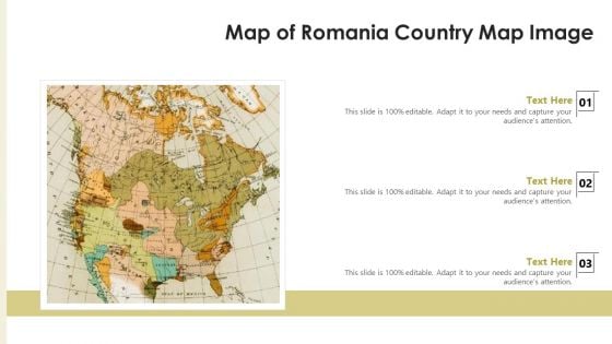 Map Of Romania Country Map Image Ppt PowerPoint Presentation Icon Background Images PDF