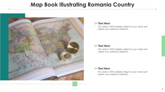 Map Of Romania State Region Ppt PowerPoint Presentation Complete Deck With Slides