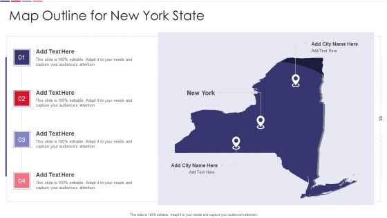 Map Outline For New York State Formats PDF