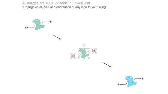 Map With Male Female Population Comparison Powerpoint Slides Slide02