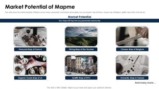 Mapme Fundraising Pitch Deck Market Potential Of Mapme Rules PDF