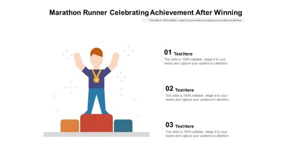 Marathon Runner Celebrating Achievement After Winning Ppt PowerPoint Presentation Gallery Information PDF Marathon Runner Celebrating Achievement After Winning Ppt PowerPoint Presentation Gallery Information PDF