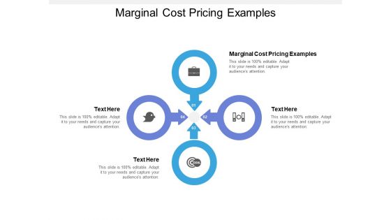 Marginal Cost Pricing Examples Ppt PowerPoint Presentation Pictures Guidelines Cpb
