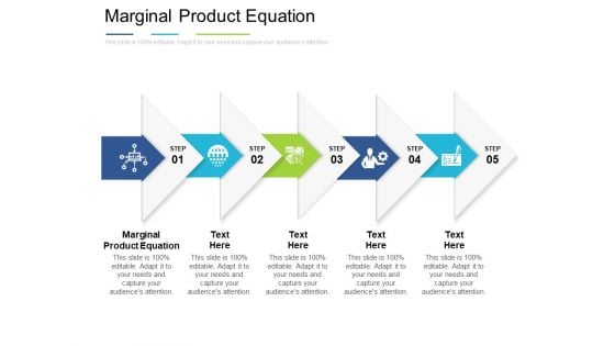 Marginal Product Equation Ppt PowerPoint Presentation Slides Influencers Cpb Pdf