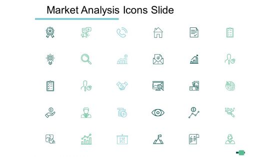 Market Analysis Icons Slide Ppt Powerpoint Presentation Ideas Example