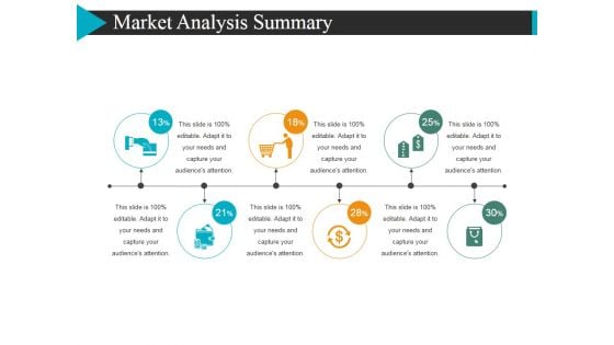 Market Analysis Summary Ppt Powerpoint Presentation Icon Example Introduction