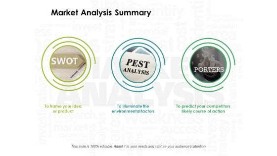 Market Analysis Summary Ppt PowerPoint Presentation Inspiration