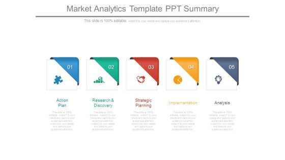 Market Analytics Template Ppt Summary