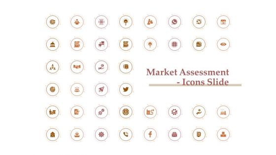 Market Assessment Icons Slide Ppt Outline Graphics Download PDF