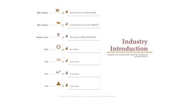 Market Assessment Industry Introduction Ppt Outline PDF