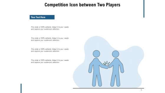 Market Competitor Icon Competition Icon Winning Team Ppt PowerPoint Presentation Complete Deck