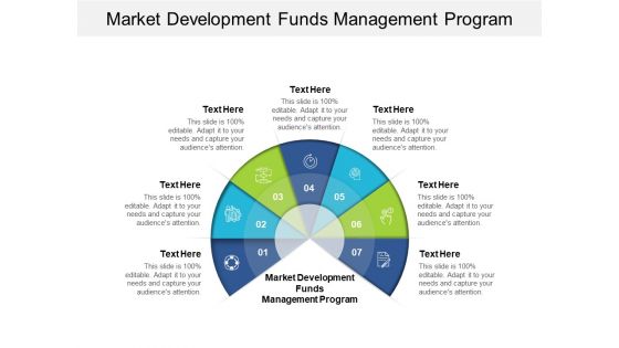 Market Development Funds Management Program Ppt PowerPoint Presentation Icon Shapes Cpb