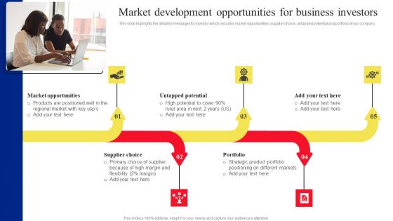 Market Development Opportunities For Business Investors Information PDF