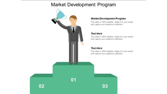 Market Development Program Ppt PowerPoint Presentation Inspiration Gridlines Cpb