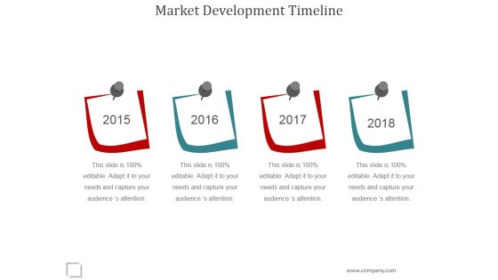 Market Development Timeline Ppt PowerPoint Presentation Inspiration