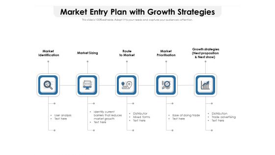 Market Entry Plan With Growth Strategies Ppt PowerPoint Presentation Layout PDF