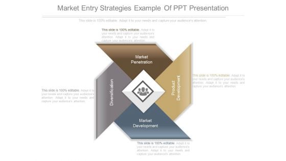 Market Entry Strategies Example Of Ppt Presentation