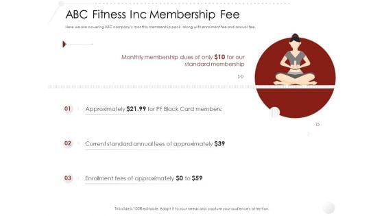 Market Entry Strategy Gym Health Clubs Industry ABC Fitness Inc Membership Fee Graphics PDF