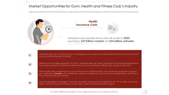 Market Entry Strategy In Market Opportunities For Gym Health And Fitness Clubs Industry Sample PDF