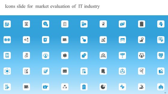 Market Evaluation Of IT Industry Ppt PowerPoint Presentation Complete Deck With Slides