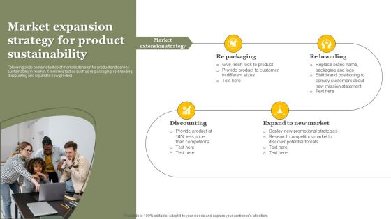 Market Expansion Strategy For Product Sustainability Elements PDF