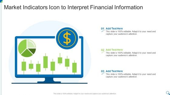 Market Indicators Icon To Interpret Financial Information Rules PDF