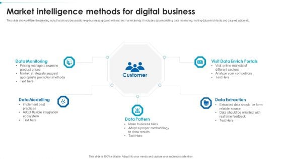 Market Intelligence Methods For Digital Business Formats PDF