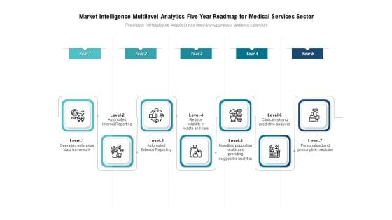 Market Intelligence Multilevel Analytics Five Year Roadmap For Medical Services Sector Introduction