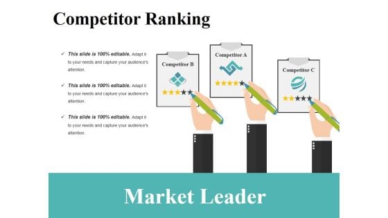 Market Leader Ppt PowerPoint Presentation Icon Maker