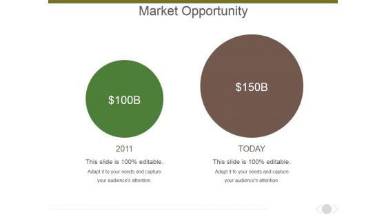 Market Opportunity Ppt PowerPoint Presentation Layouts Background Image